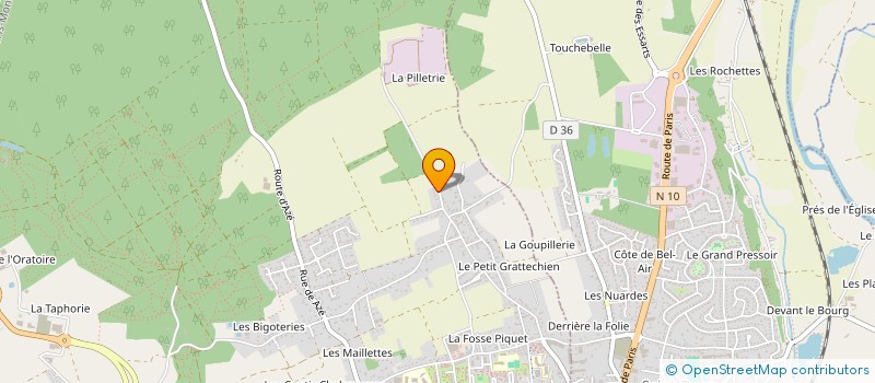 localisation de l'entreprise MADAME MARION CHARTRAIN  VENDOME