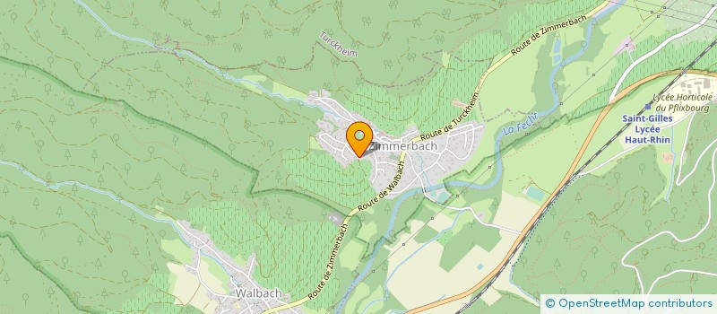 localisation de l'entreprise MADAME MARION CHATAIN  COLMAR