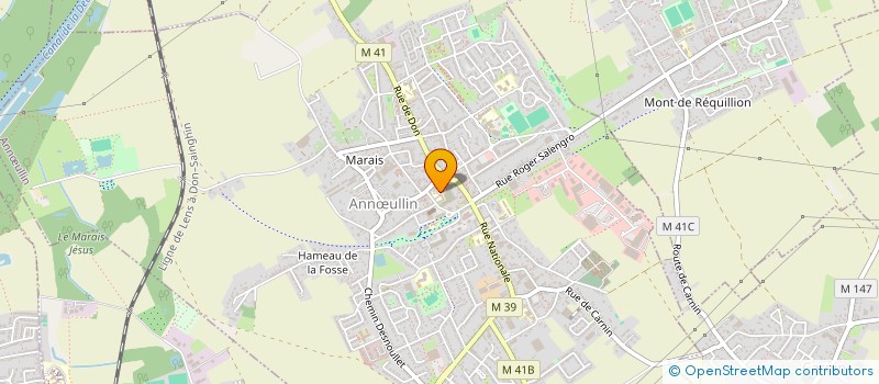 localisation de l'entreprise MADAME MARION CHATOKIN  ANNULLIN