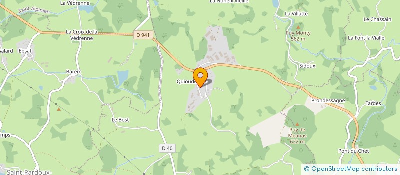 localisation de l'entreprise MADAME MARION CHEFDEVILLE  GIAT