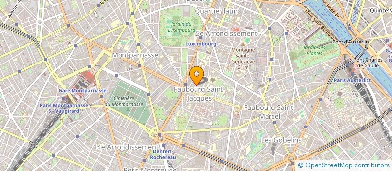 localisation de l'entreprise MADAME MARION CHENETIER  PARIS