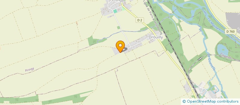 localisation de l'entreprise MADAME MARION CHEPY  POISAT