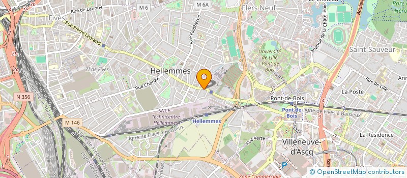 localisation de l'entreprise MADAME MARION CHRISTIANE PATERNOSTER à LILLE