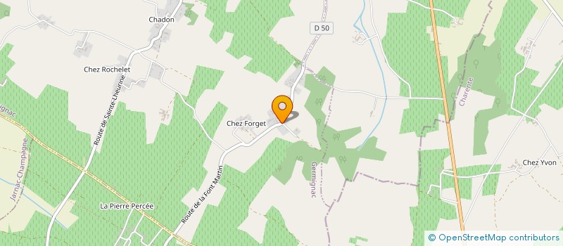 localisation de l'entreprise MADAME MARION CLAIRET  GERMIGNAC