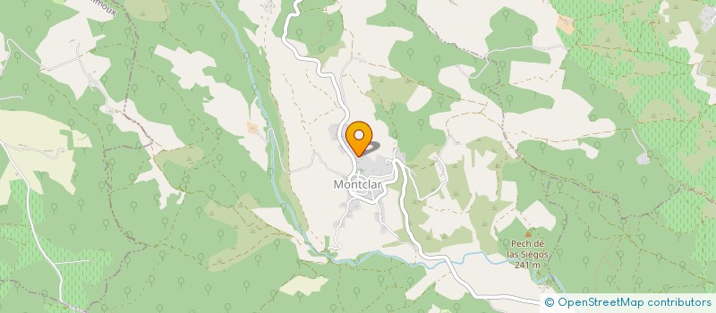 localisation de l'entreprise MADAME MARION CLAMENS  MONTCLAR