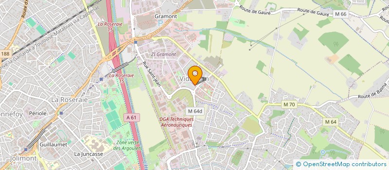 localisation de l'entreprise MADAME MARION CLAVEL  BALMA