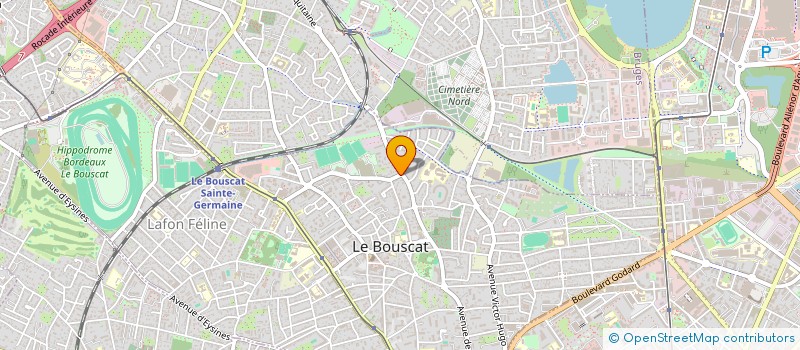 localisation de l'entreprise MADAME MARION CLAVEREAU  LE BOUSCAT