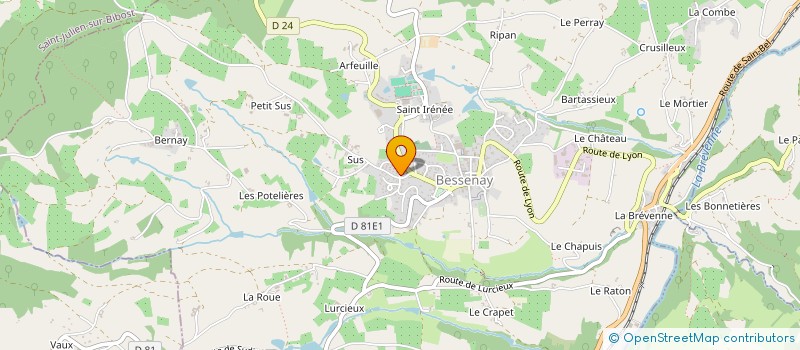 localisation de l'entreprise MADAME MARION CLEMENT  BESSENAY