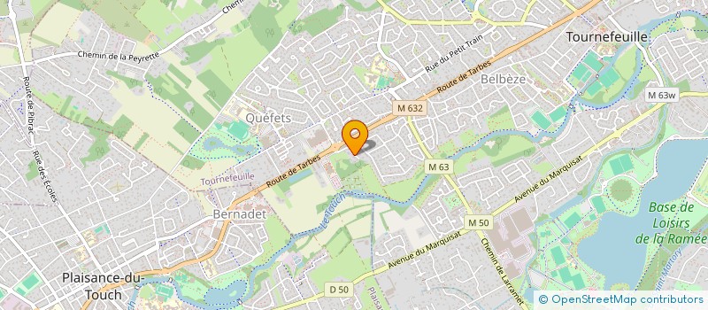 localisation de l'entreprise MADAME MARION CLUZEL  PORTET-SUR-GARONNE