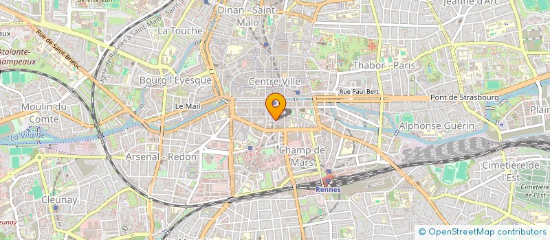localisation de l'entreprise MADAME MARION COCHET  RENNES