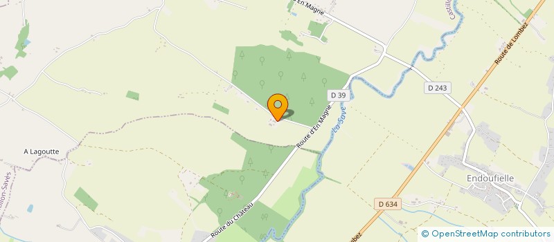 localisation de l'entreprise MADAME MARION COLCY  CASTILLON-SAVES