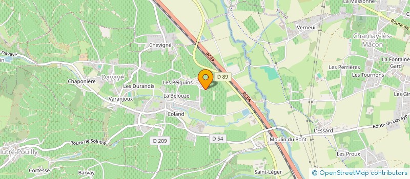 localisation de l'entreprise MADAME MARION COLIN  DAVAYE