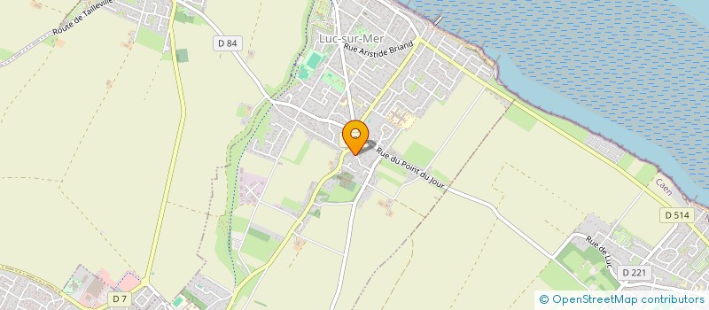localisation de l'entreprise MADAME MARION COLLENOT à LUC-SUR-MER