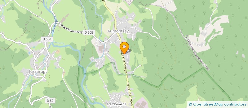 localisation de l'entreprise MADAME MARION COLLOT  GRANGES-AUMONTZEY