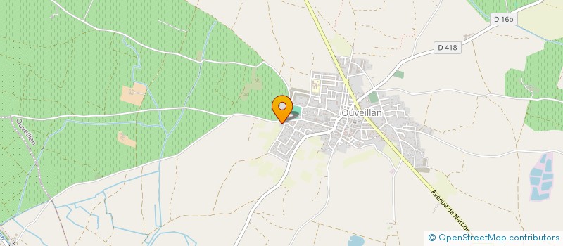 localisation de l'entreprise MADAME MARION COMBALUZIER  OUVEILLAN