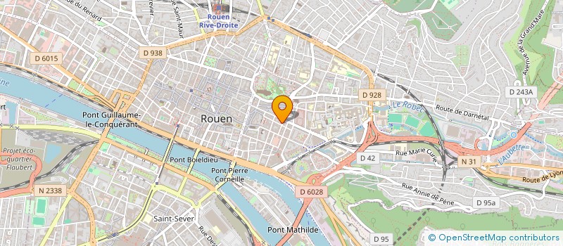 localisation de l'entreprise MADAME MARION COMBARIEU à ROUEN