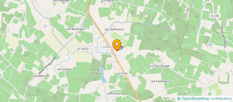 localisation de l'entreprise MADAME MARION CONORD  PESSAC-SUR-DORDOGNE