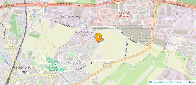 localisation de l'entreprise MADAME MARION CONTREIRAS  LE PLESSIS-PATE