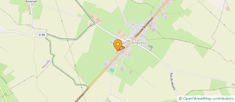 localisation de l'entreprise MADAME MARION COQUELET  FOREST-EN-CAMBRESIS