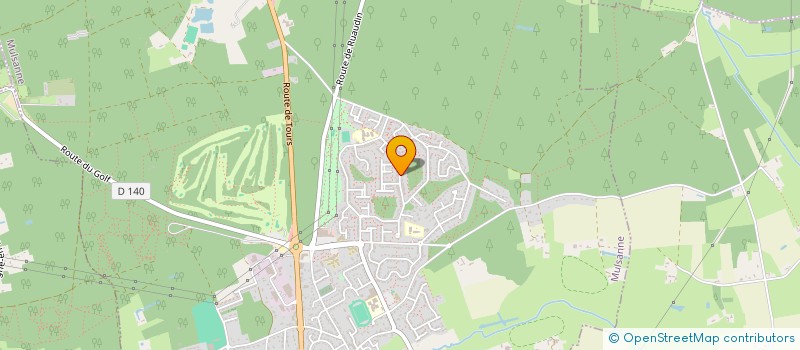 localisation de l'entreprise MADAME MARION CORMIER  MULSANNE