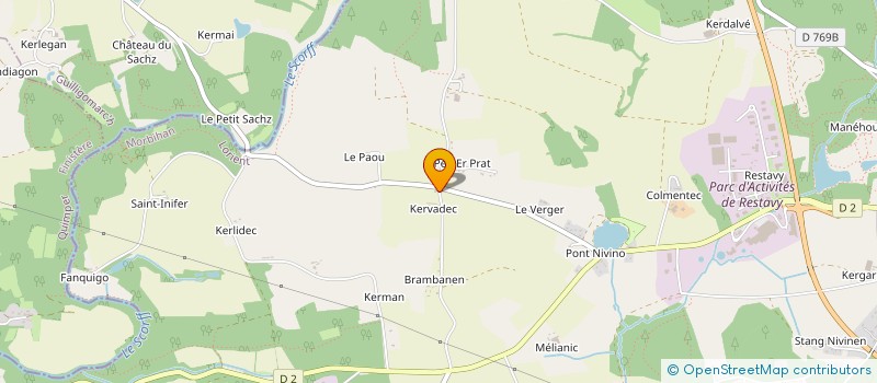 localisation de l'entreprise MADAME MARION CORREGE  PLOUAY