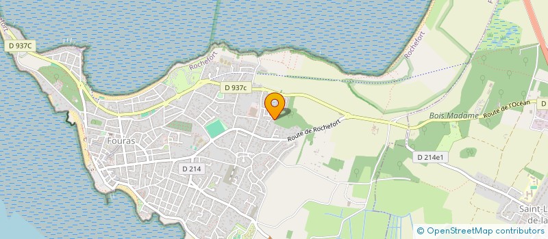 localisation de l'entreprise MADAME MARION COUASNON  FOURAS