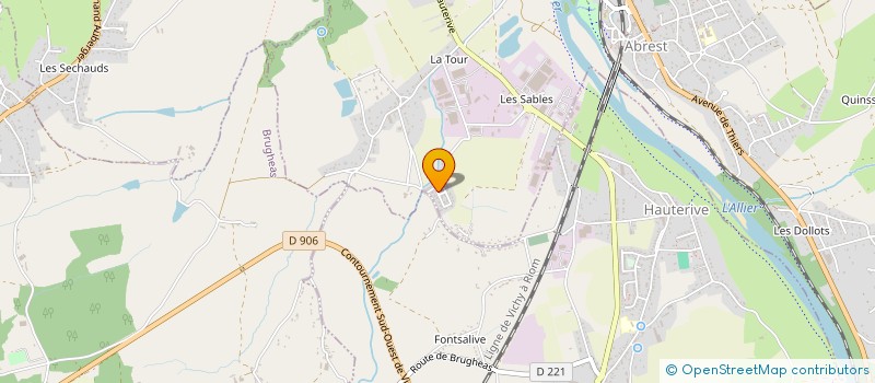 localisation de l'entreprise MADAME MARION COUDERT à ABREST