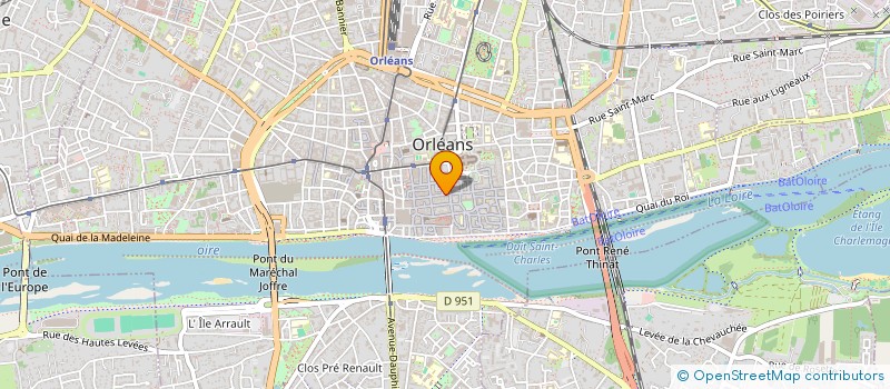 localisation de l'entreprise MADAME MARION COULAIS à ORLEANS