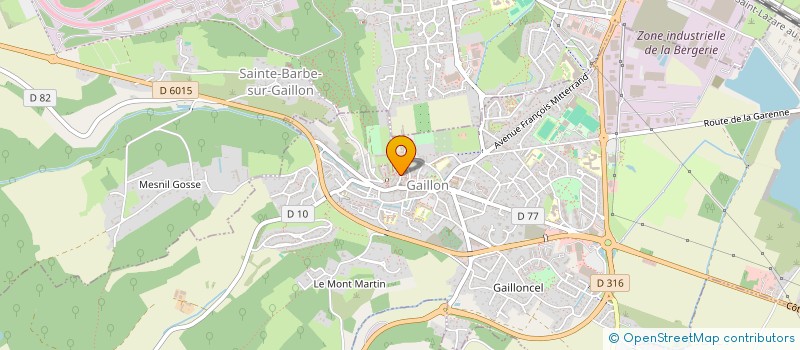 localisation de l'entreprise MADAME MARION COULEBAUD à GAILLON