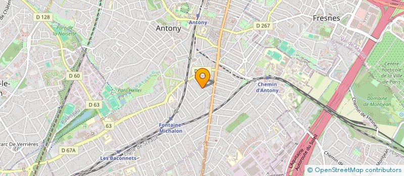 localisation de l'entreprise MADAME MARION COUPRY à ANTONY