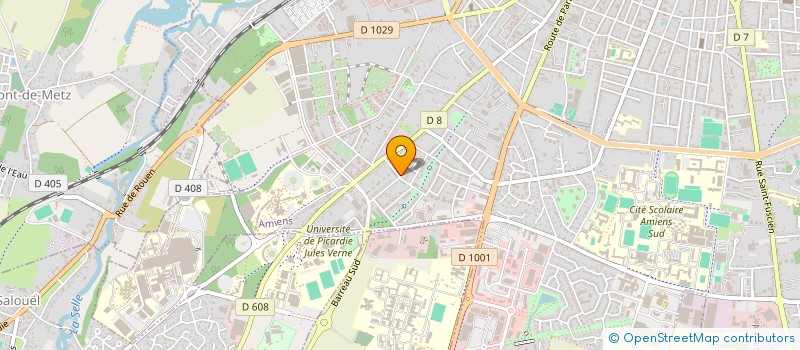 localisation de l'entreprise MADAME MARION COUSIN  AMIENS