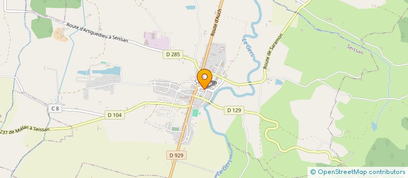 localisation de l'entreprise MADAME MARION CRABOT  SEISSAN