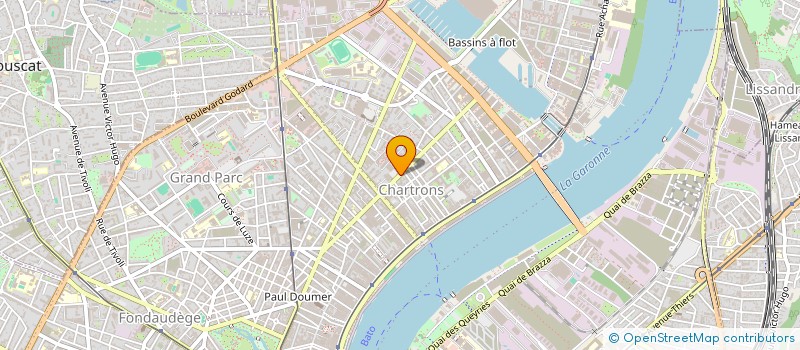 localisation de l'entreprise MADAME MARION CROCHET  BORDEAUX