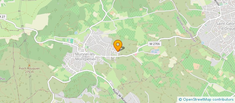 localisation de l'entreprise MADAME MARION CUISINIER  MURVIEL-LES-MONTPELLIER