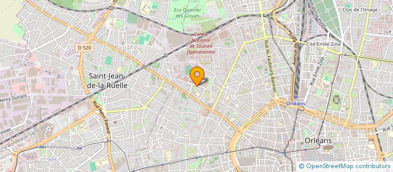 localisation de l'entreprise MADAME MARION CURRIA  ORLEANS
