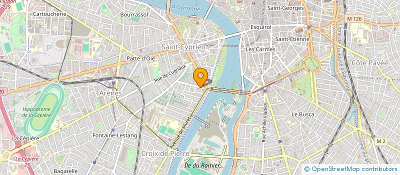 localisation de l'entreprise MADAME MARION D'HULST à TOULOUSE