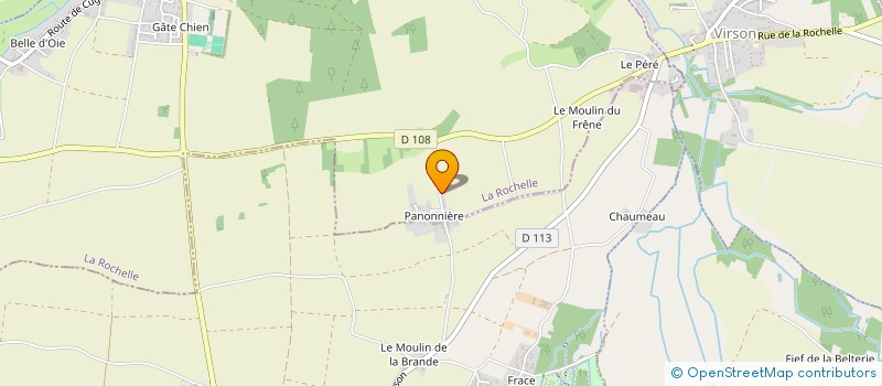 localisation de l'entreprise MADAME MARION DA COSTA à SAINT-CHRISTOPHE