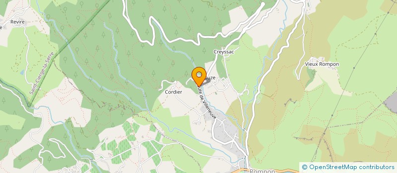 localisation de l'entreprise MADAME MARION DAFFOS  ROMPON