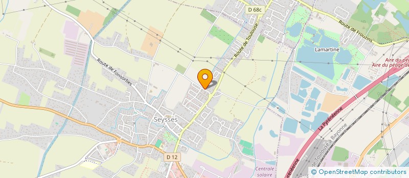 localisation de l'entreprise MADAME MARION DAGOURET  SEYSSES