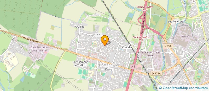 localisation de l'entreprise MADAME MARION DALL'OMO  CHATENOY-LE-ROYAL