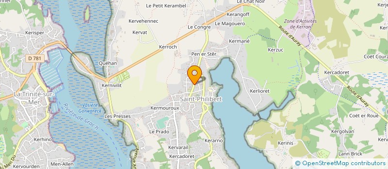 localisation de l'entreprise MADAME MARION DANIC  SAINT-PHILIBERT