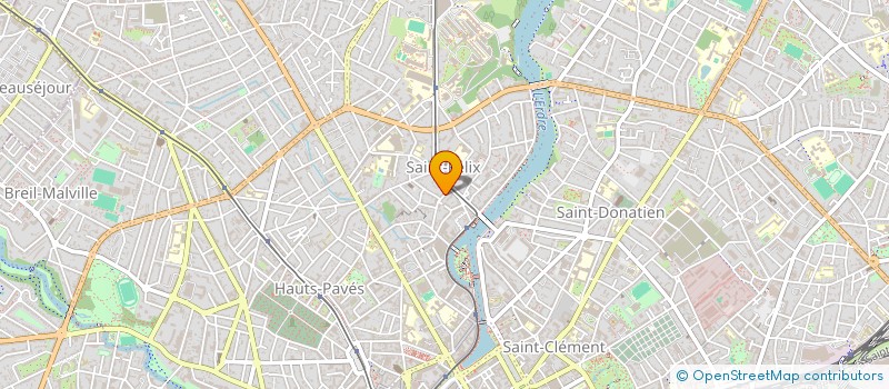localisation de l'entreprise MADAME MARION DARGELOS-DESCOUBEZ à NANTES