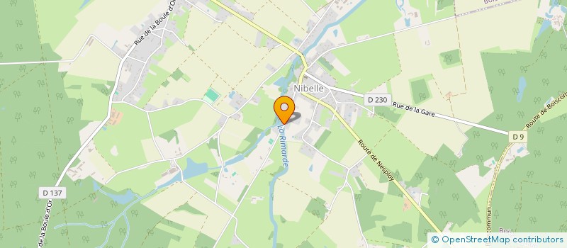 localisation de l'entreprise MADAME MARION DASTE  NIBELLE