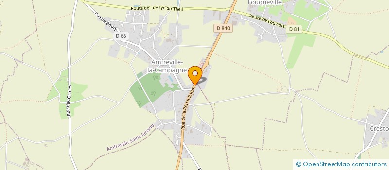 localisation de l'entreprise MADAME MARION DATCHY à AMFREVILLE-SAINT-AMAND