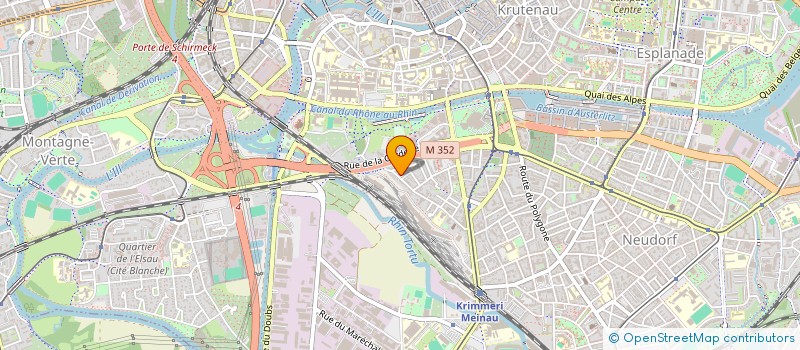 localisation de l'entreprise MADAME MARION DAULL à STRASBOURG