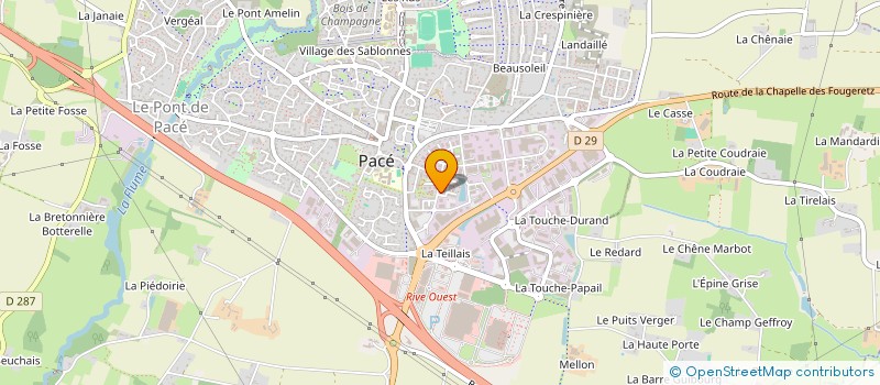 localisation de l'entreprise MADAME MARION DAULNY à PACE