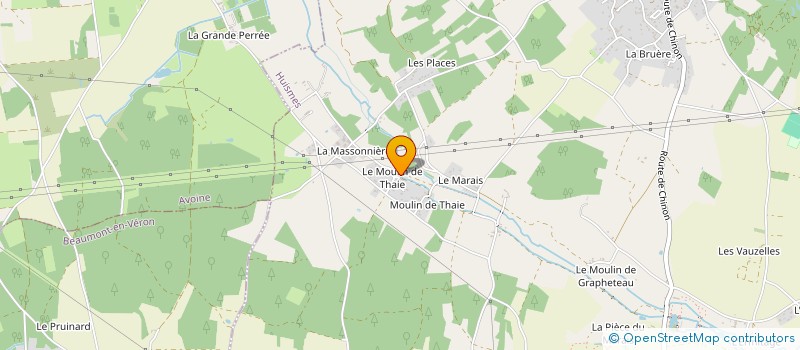 localisation de l'entreprise MADAME MARION DAVEAU à HUISMES