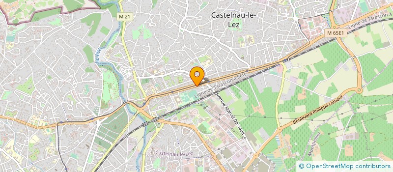 localisation de l'entreprise MADAME MARION DE BOISGELIN à CASTELNAU-LE-LEZ