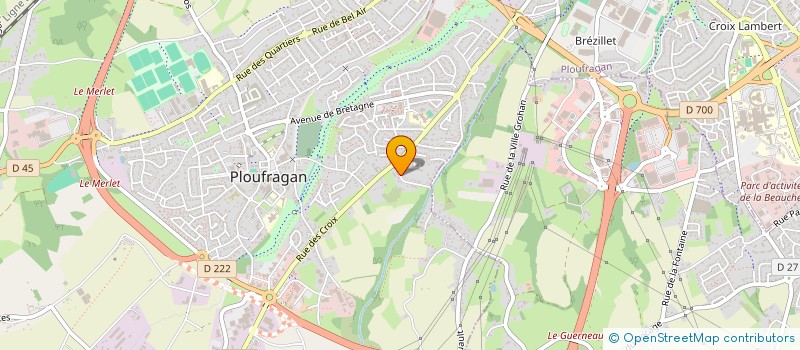 localisation de l'entreprise MADAME MARION DE LAVENNE DE LA MONTOISE  PLOUFRAGAN