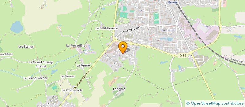 localisation de l'entreprise MADAME MARION DE SAINT JORES à LAVAL